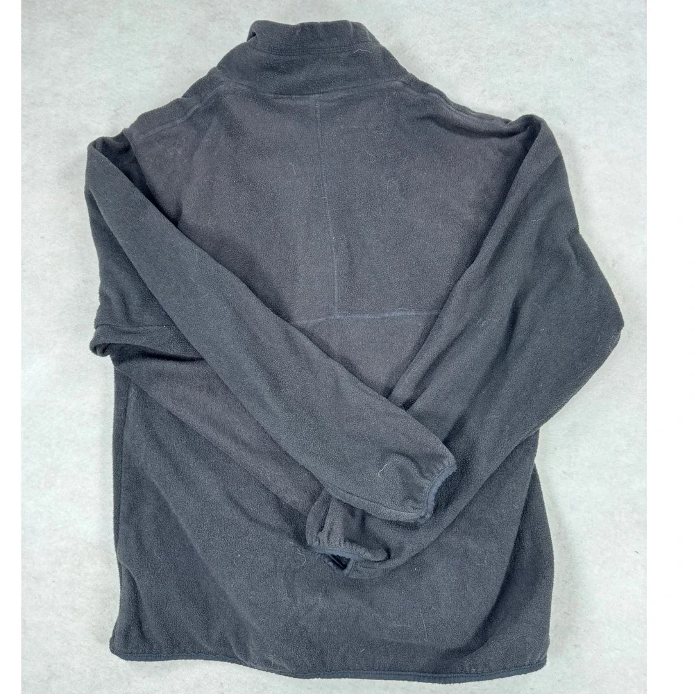 Patagonia Vintage Synchilla Full Zip Fleece Jacket Men's Large Black Made in USA